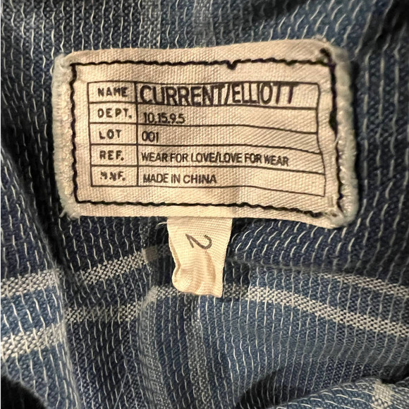 Current/Elliott The Perfect Shirt (2/medium) - Picture 7 of 8
